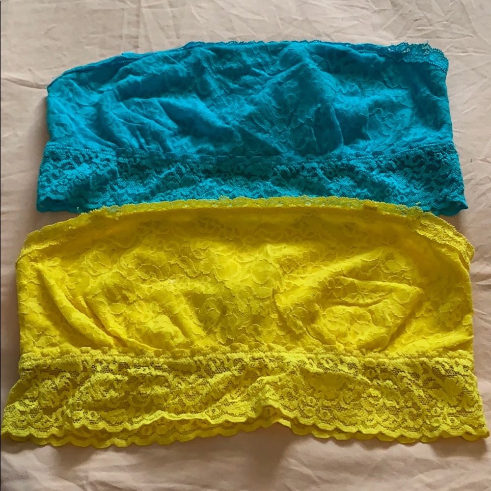 Victoria’s Secret lace bandeau